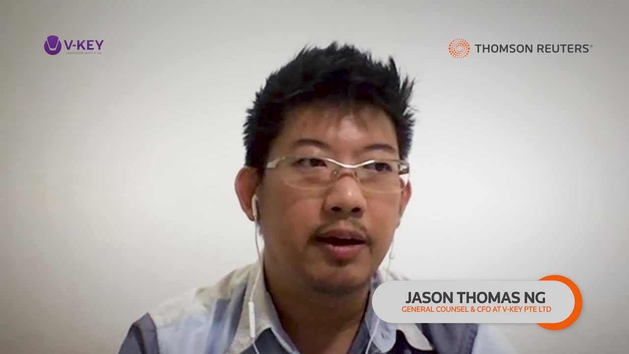 Jason Ng, General Counsel & CFO at V-key Pte Ltd
