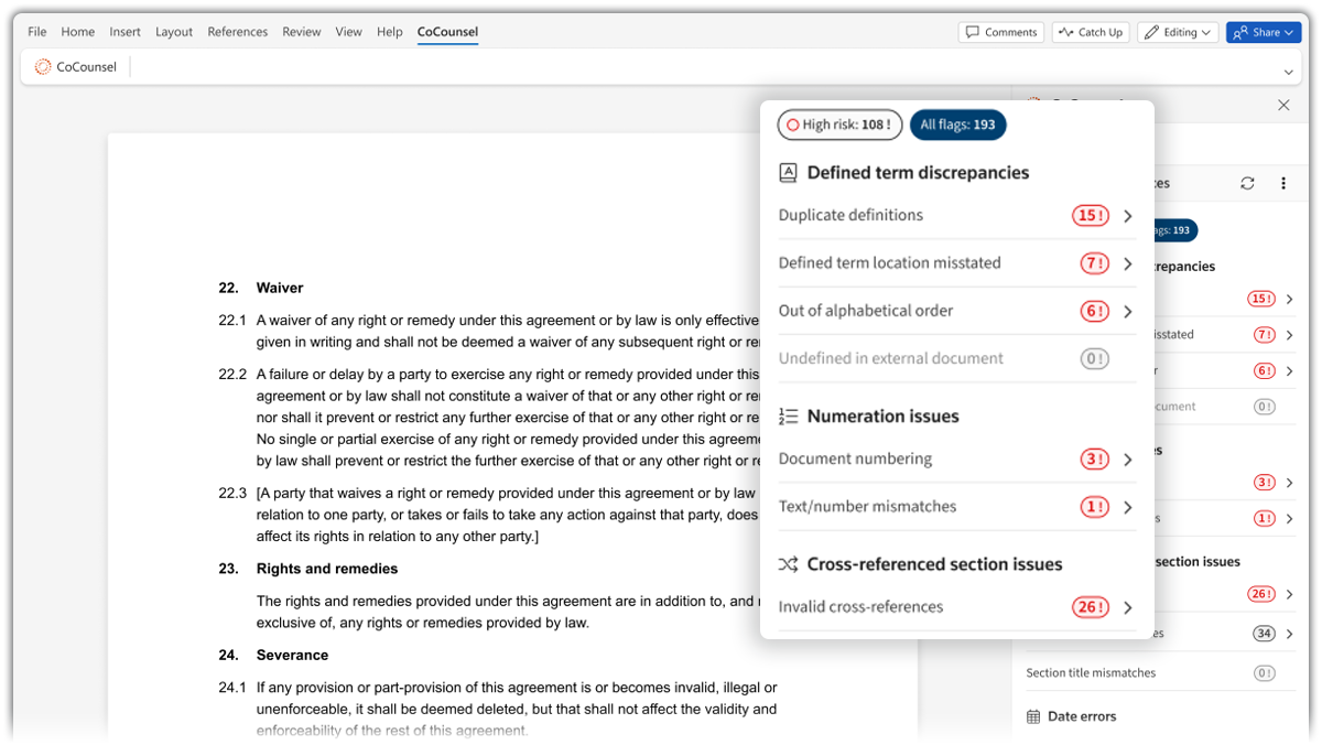 CoCounsel Deal Proof
