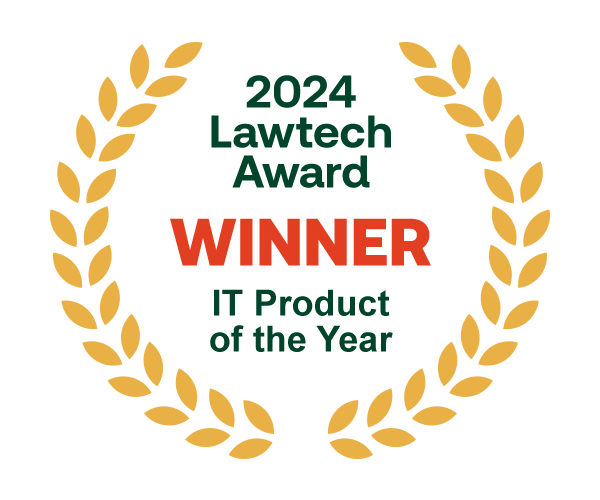 2024 Lawtech Award - Winner - IT Product of the Year