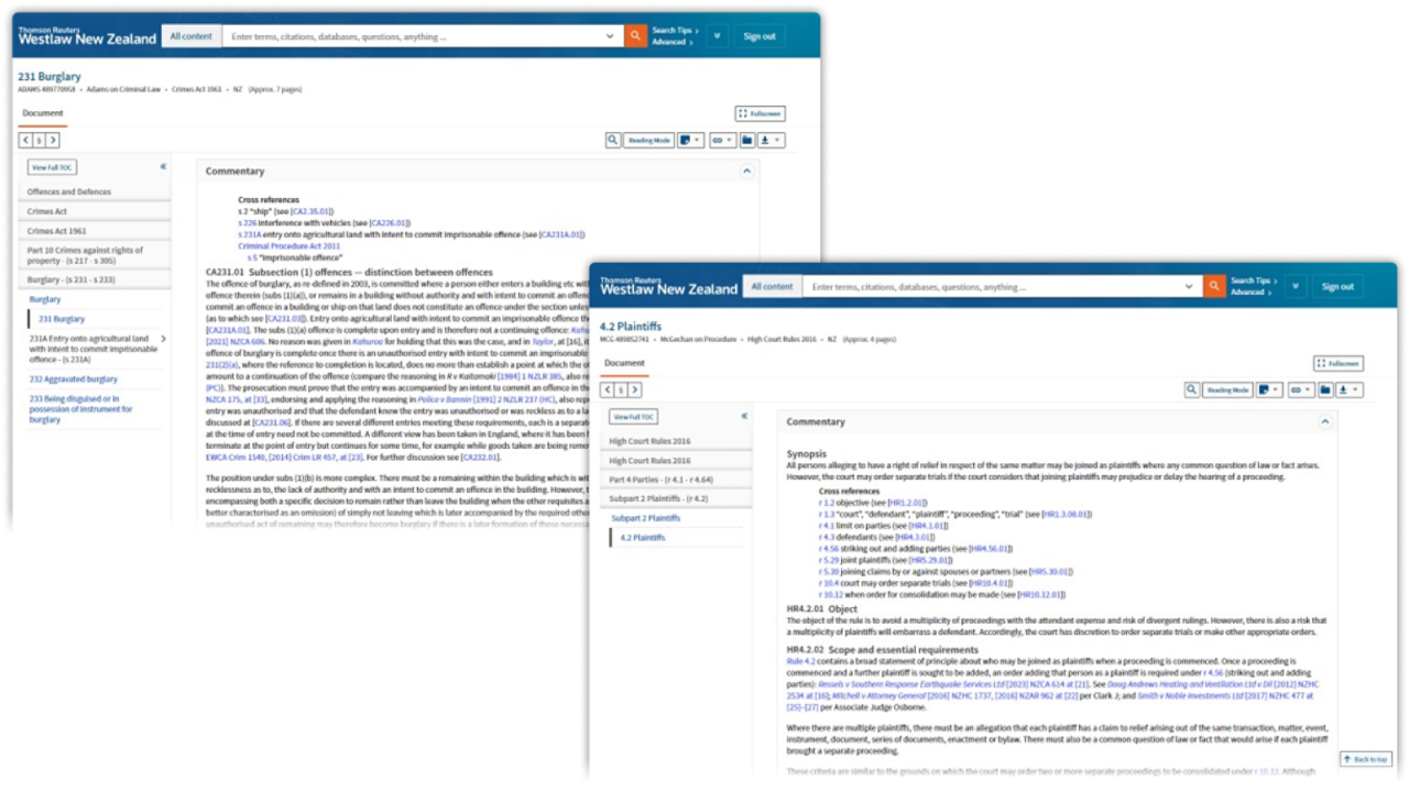 New Zealand's best legal writing